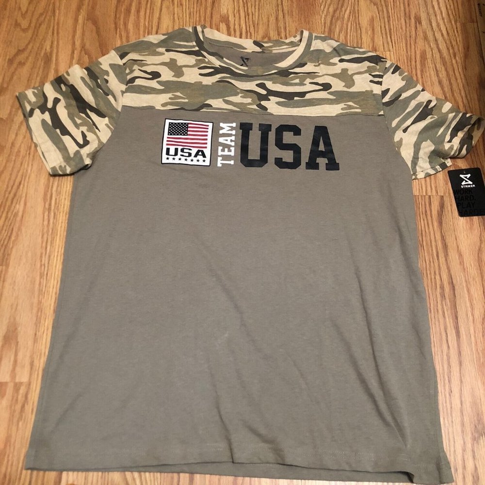 Striker Team USA Crew Neck Neck Camo size XL